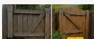 Repaired gate and adjusted latch